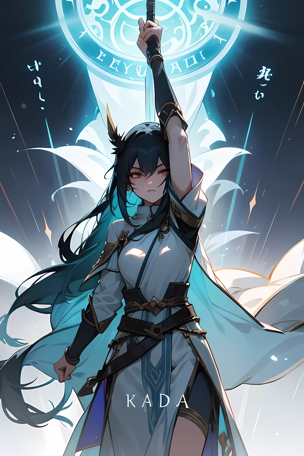 In the world of Elysium, there lived a powerful warrior named Kaida who possessed the power of mist. She was known as the Mist Guardian, a title given to her for her ability to control and manipulate the mist to her will. Kaida was feared and revered by many, for her powers were said to be unmatched.