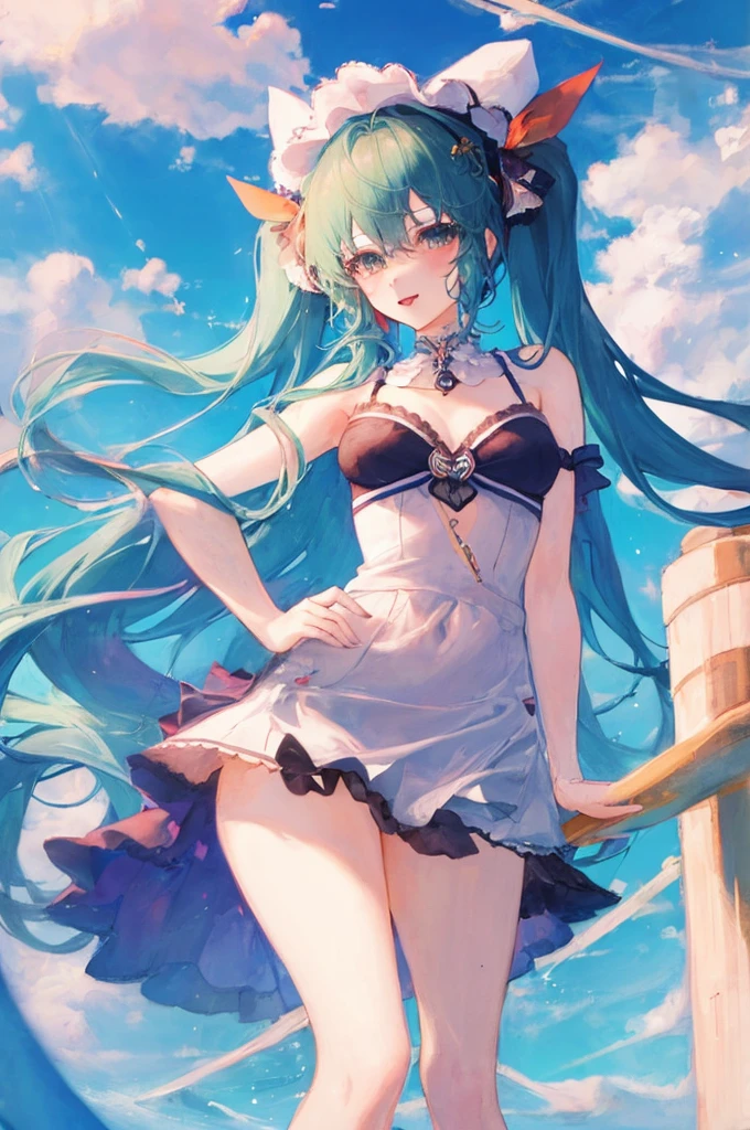 1 girl,Miku, 