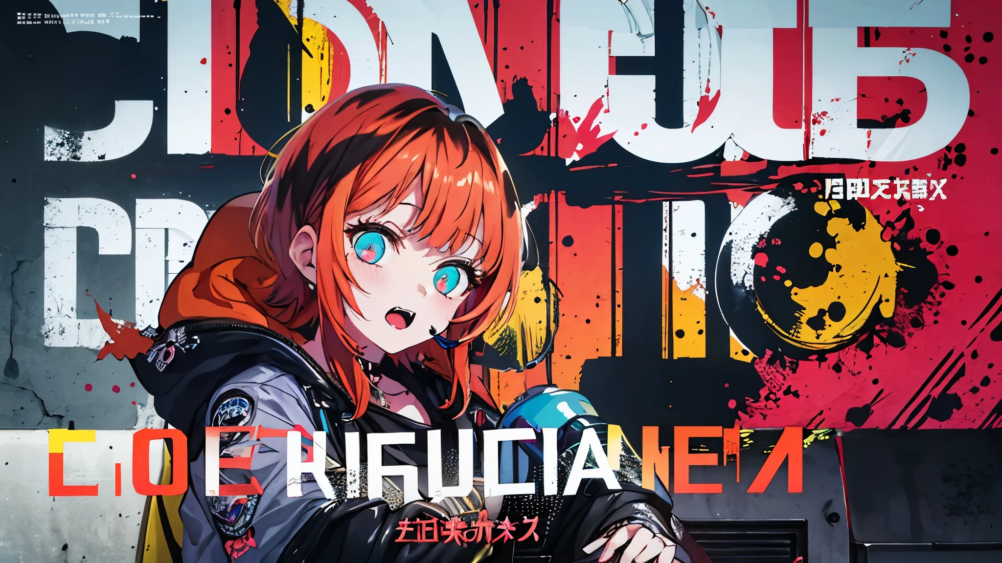 (((dramatic))), (((gritty))), (((intense)))) The movie poster features as the central character. She is shy in the center of the poster, wearing idol clothing, And the determined look on her face. The background is dark and gritty, Feeling of drunkenness. The article is bold and eye-catching, with catchy slogans that add to the overall drama and excitement. The color palette is dominated by dark colors, Dotted with bright colors, giving the poster a dynamic and visual impact, tachi-e (magazine:1.3), (cover-style:1.3), fashionable, vibrant, clothing, take a pose, front, colorful, dynamic, background, element, With confidence, expressive, holding, statement, attachment, majestic, coiled, around it, touch, scene, article, cover, bold, eye-catching, title, fashion, Font, catchy, title, bigger, eye-catching, modern, trend, concentrated, stylish, 1 girl