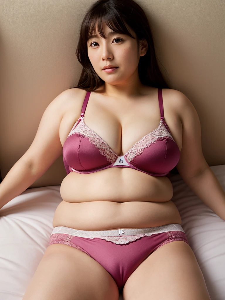 Japanese,underwear,woman,fat,Fair skin