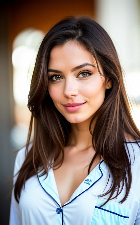 jolie belle brune hispanique, porte un pyjama entier ,tout le corps, angle parfait, very detailed, 32 ans, visage affectueux, long messy hair, yeux marrons, high resolution, chef-d'artwork, best quality,intricate details, very detailed,Sharpness, detailed skin,Realistic skin texture,texture, detailed eyes, professionnel, 4k, sourire, shot with Canon, 85mm,faible profondeur de champ,couleur de vision kodak, eye shadow, Extremely detailed, photo_\(Ultra\), photoRealistic, Realistic, Post-traitement, maximum detail, roughness, vrai vie, Ultra Realistic, Photorealism, la photographie, 8k euh, la photographie, sans soutien-gorge, slot machines