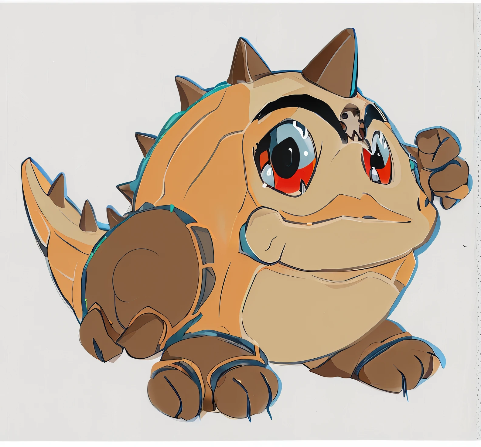 No body hair、dinosaur type、pet、Fantasy creatures、cute、