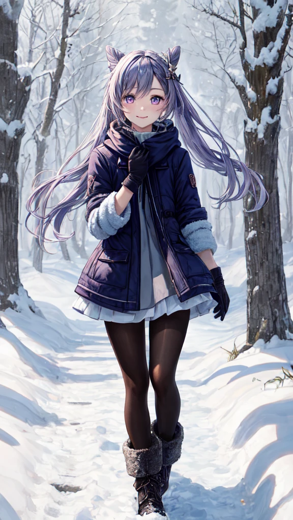 Top quality, 4K, 8K, high resolution, masterpiece: 1.2, Keqing,beautiful young woman, snow-covered countryside, winter scenery, winter coat, long coat, beautiful winter boots, gloves, nudist, happy, natural beauty, Purple twin-tailed hair, Purple eyes,A hair ornament, detailed facial features, rosy cheeks, gentle smile, breath of ice, pink and white winter scenery, snowflakes falling quietly, refreshing winter air, quiet and peaceful, calm atmosphere, quiet mood, stepping on sparkling snow, Traces of footprints, white winter wonderland, untouched nature, soft and fluffy snow, clear blue sky, sunlight through the trees, subtle shadows, comfort and warm feeling, calm and relaxation, enjoying loneliness, one with nature , blissful harmony, the pleasant sound of nature, the breeze, the sound of leaves in the wind, melting icicles, the sound of snow breaking at your feet, the whisper of the wind, freedom and freedom, the beauty of simplicity, free and carefree existence, incorporating natural elements, elegant and elegant Unnatural movement, peaceful aura, satisfaction and happiness, enjoy the present moment, connect with the environment, calm and slow pace, look at the breathtaking scenery, look at the winter wonderland, immerse yourself in the beauty of nature, unforgettable Memories of winter,

A fantastic and fantastic world

[Materials]: Oil painting, classic artwork, realistic portrait, realistic style, soft brush stroke, rich texture, attention to detail, vivid colors, warm color palette, depth and dimension, subtle highlights And shadow, impressionist touch, elegant and sophisticated composition, fine art quality

[Image quality]: Ultra-detailed, high resolution, crystal clear image, sharp focus, fine details, seductive clarity and clarity, professional grade, exquisite quality, perfect as pictured, perfect craftsmanship, wonderful level of detail, current Practical description

[Art style]: Portrait art, realism, impressionism, romanticism, wint