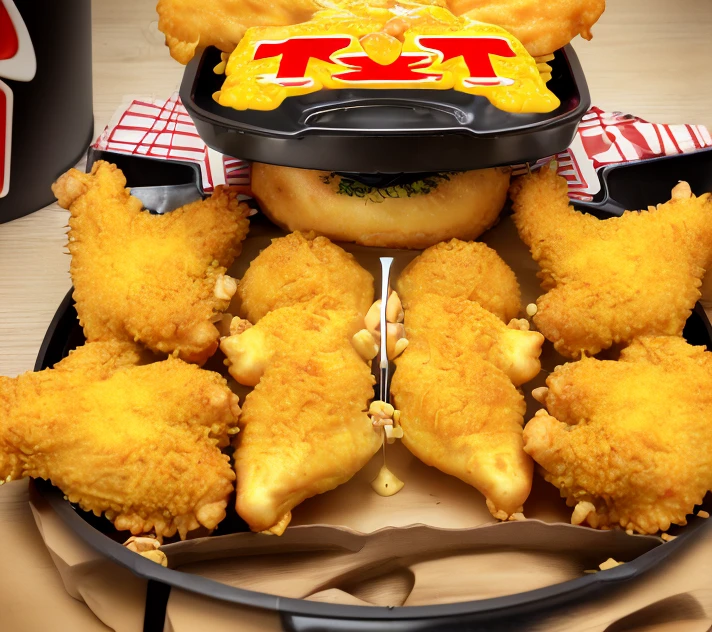 Nacho Cheese Fried Chicken on KFC