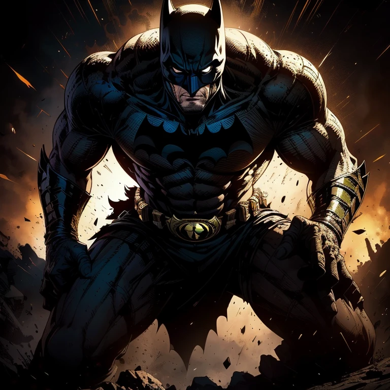 masterpiece, top quality, best quality, official art, beautiful and aesthetic:

An exquisite depiction of Batman in the Aztec native style. This intricately designed artwork showcases the dark knight in his most primitive and mesmerizing form. Every detail is carefully crafted, from the highest quality materials to the most precise lines and colors. The official Aztec native Batman art piece is a true masterpiece, with an unmatched level of detail and authenticity.

The most captivating aspects of this masterful piece include:

- The dynamic angles and extreme detailed textures that bring the Aztec patterns and Batman's costume to life.
- The rich