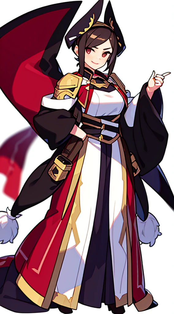 solo female, (((white background, blurry background))), character focus, fantasy clothes, standing, character design, pub, bar,