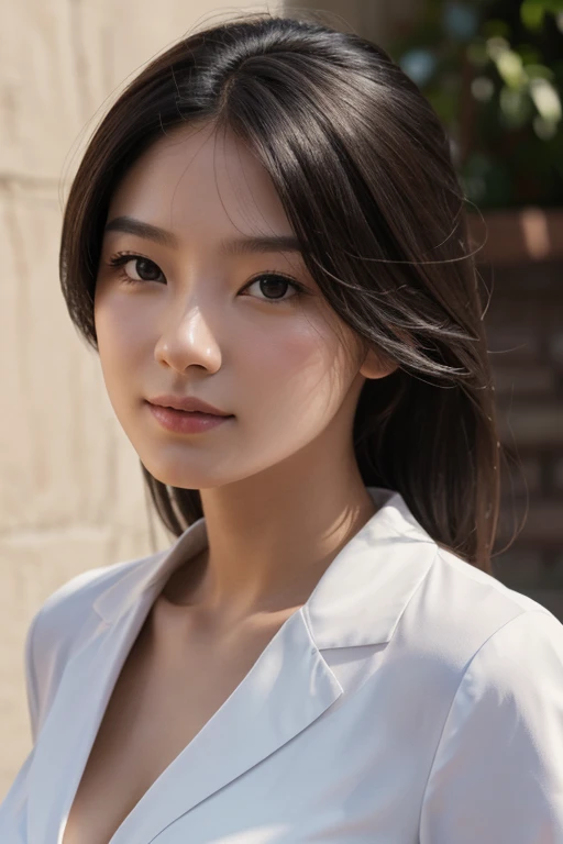 (RAW photo, best quality), (detailed body:1, 5) (high detailed skin:1. 2) , (best quality:1. 4) , (blemishes:1) , (highly detailed clothes:1) (highly detailed face:1) , (((real hair))) (masterpiece) (best quality) (detailed) (8k) (HDR) (wallpaper) (cinematic lighting) (sharp focus) (intricate), (8k, RAW photo, best quality, masterpiece:1. 2), (realistic, photo-realistic:1. 37), ultra high res, (high contrast:1. 1), (intense:1. 1), (detailed:1. 1), (highest quality, (analog:1. 2), (high sharpness), real shadow, photographed by Canon EOS R6, 135mm, 1/1250s, f/2. 8, ISO 400