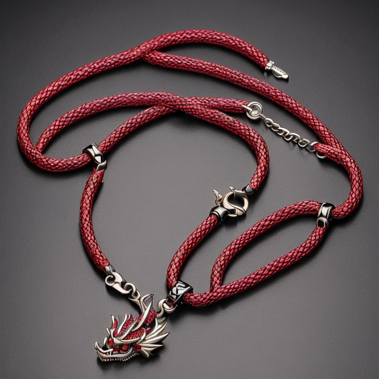 Red eyes black dragon chain with the rubies
