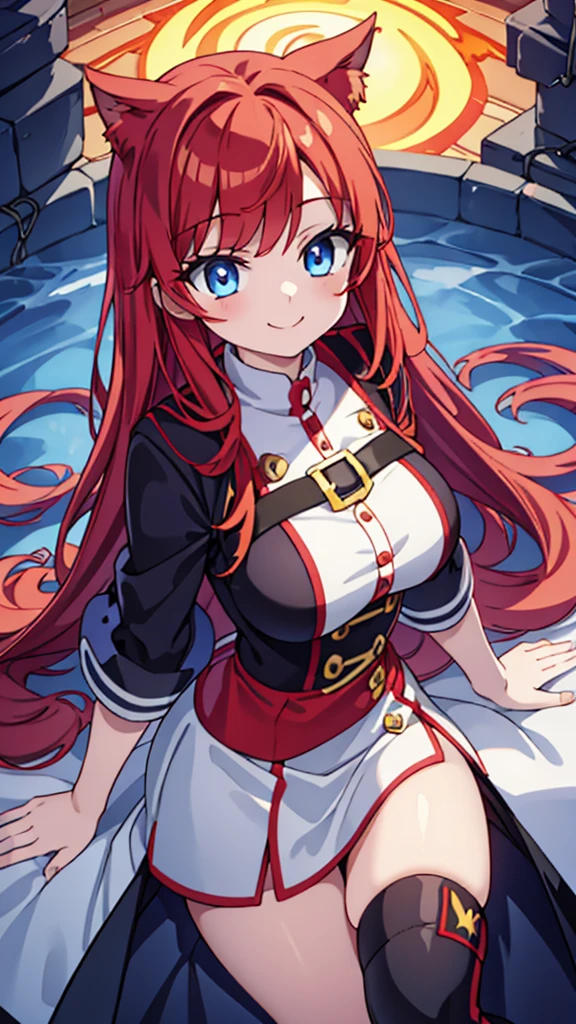 Highest quality, masterpiece , wallpaper, beautiful girl, Highly detailed eyes and face, Beautiful attention to detail, Blue Eyes , Beautiful dark red hair ,crisp finger, clear background, deep night, 20-year-old , Large Breasts、Nipples   , Hairstyle Two Side Up , Mole on cheek , Ahegao , Ecstasy face , Fatty face , Sticking out tongue  , Drooling from the mouth , Nakano Nino  , whole body , Lots of sweat . sexy pose , Costumes Knitwear  , vagina open , High humidity