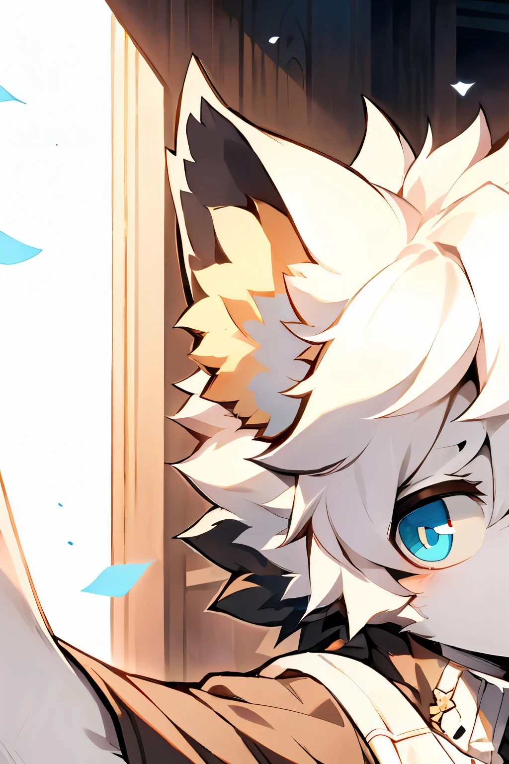 Anime style image of a young man holding a sword in his hand, from Ark Night, keqing from Genshin impact, key anime art, Ark Night, Genshin, Tall anime character with blue eyes, Genshin impact character, Popular topics on artstation pixiv, Genshin impact style, High quality anime art style, from《Bravely Default II》, Anime cute art style