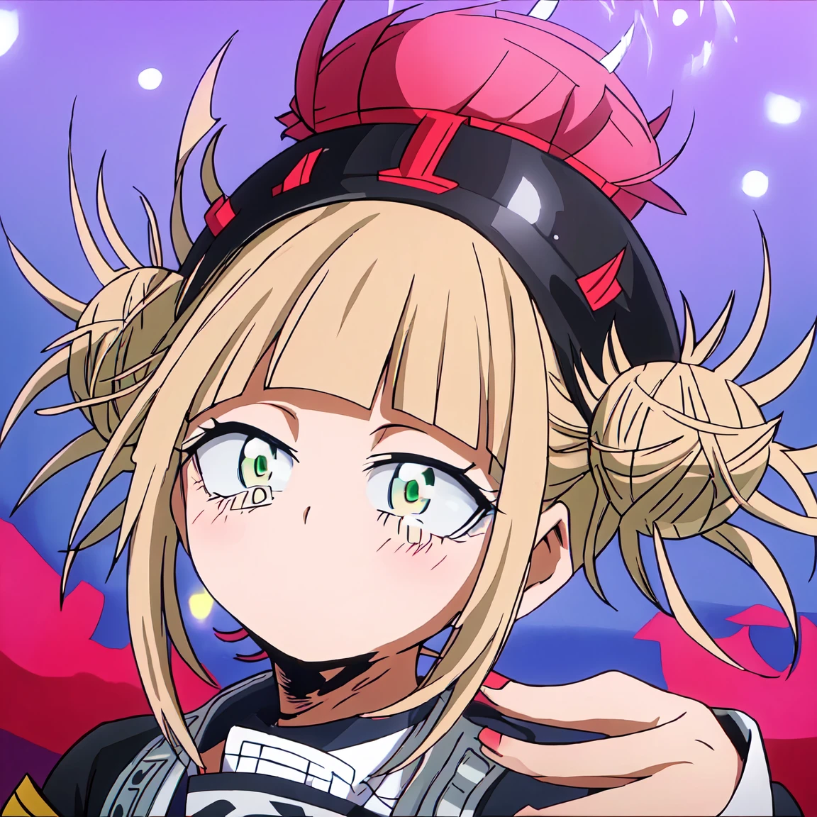 Himiko toga,my hero academia,((melhor qualidade)), ((obra de arte)), (detalhado), rosto perfeito,