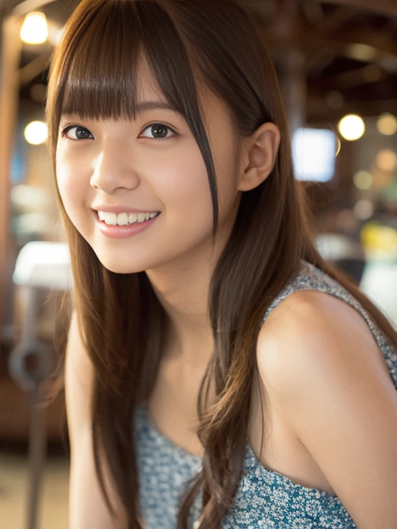  girl、smile、realistic、live action、high quality、1 woman、Are standing、whole body、nude、(8K、Raw photo、最high quality、masterpiece:1.2)、(realistic、Photoreal:1.37)、super detailed、1 girl、cute、solo、beautiful and detailed sky、Detailed cafe、night、Are standing、date、(blush of the nose)、(laughter:1.1)、(closed your mouth)、small breasts、魅惑的なsmile、nightの遊園地、merry-go-round、professional lighting、Sony α7R4、Zessie 50mm F1.8、
