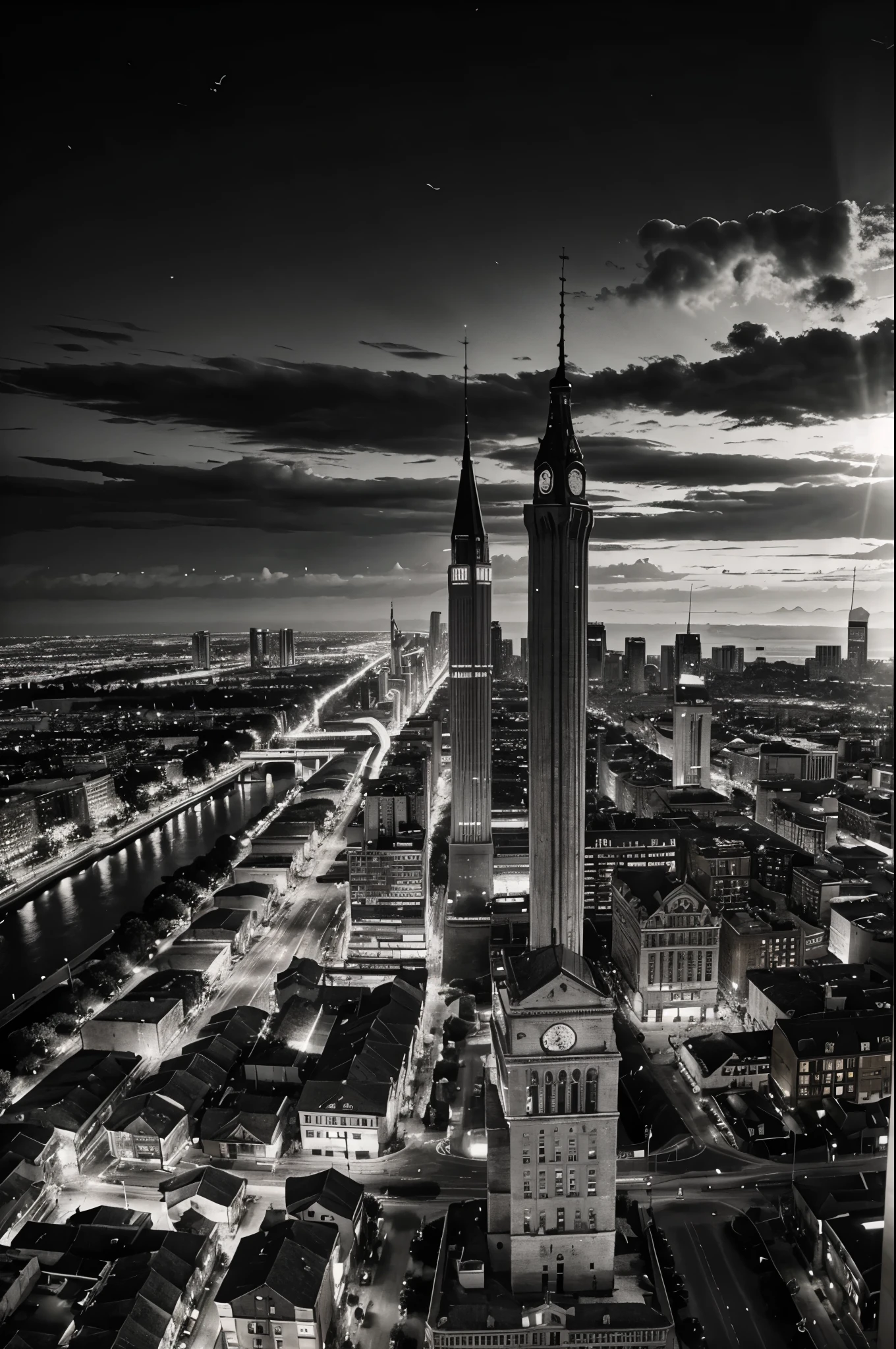 historical cities wallpaper black and white color