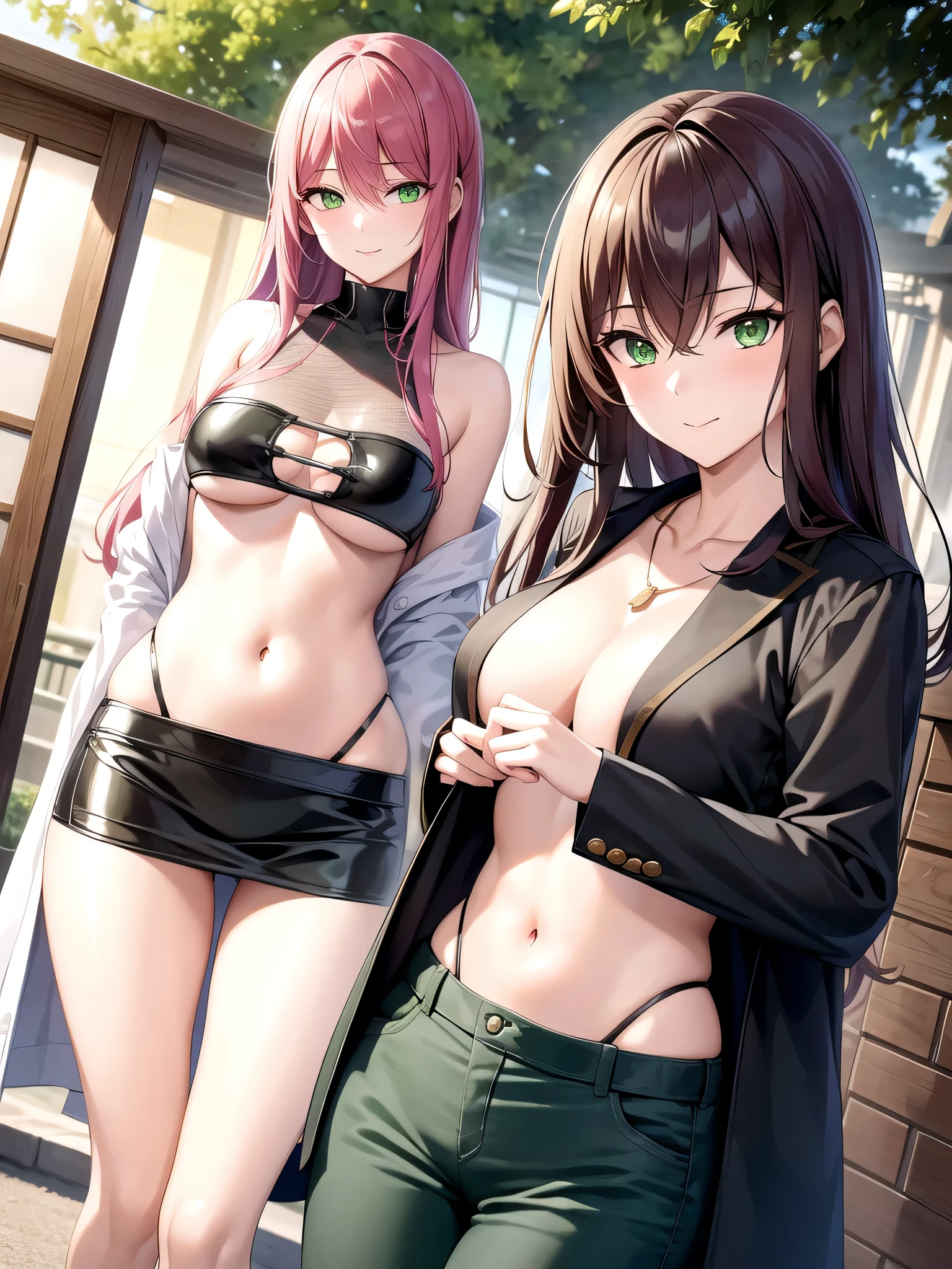human development report, super detailedなイラスト, Very rich facial details, original photo, film grain, permanent,Connecting Ultra HD and 8K, 長い赤紫髪と緑の目をしたanime girl,Anime cute art style, 若いanime girlの接写, Smooth anime CG art,Beautiful anime High school girl, Anime cute art style, Surreal female High school student, Seductive anime girl, anime girl, 魅力的なanime girl, Surreal female High school student, anime girl,8k ultra high definition, High resolution,Very detailed cg, High quality shadows, Beautiful and delicate faces and details, ディテール美しいexquisite eyes,The interrupt is(Highly detailed 8K wallpaper),(High detail CG 8k wallpaper),Makima-san (chainsawman),gloomy (destiny/Grand Order),Rika Shimodaira ,High resolution,Very exquisite and beautiful CG illustrations,best quality,Authentic skin feel,realistic fabrics,Realistic texture,(((Pianfei))), (((best quality))),8k,32K hours,masterpiece,Beautiful charming anime woman,Super fine,super detailed,High resolution,Surreal female High school student,masterpiece, best quality, High quality, High freshness, High quality texture, High quality shadow, High detail,Exquisite details,1 girl,High school students,alone,I am,only one person,alone,only one person,that kind of thing,adult like atmosphere,beautiful long legs,beautiful ,beautiful tHighs,toned legs,beautiful leg lines,thin waist,mature body girl,reddish purple hair,reddish purple hair,purple hair,blackcurrant hair,Silky smooth hair,Colorful hair,straight hair,shy Smile,A happy smiley face,lively look,cute Smile,cruel beauty,beautiful woman,handsome face, beautifulrealism,Express,charming face,平静的Express,beautiful hair,Smile,Colored eyes,green eyes,jade eyes,beautiful eyes,Bright Eyes,exquisite eyes,Gemstone Eye,jade eyes,bulging eyes,(green eyes:1.5),charming face,8 heads,High:171cm,彼女は首にnecklace身に着けています,necklace,beaded necklace,magatama accessories,Smile,Colored eyes,green eyes,jade eyes,beautiful eyes,Bright Eyes,exquisite eyes,Gemstone Eye,jade eyes,bulging eyes,(green eyes:1.5),charming face,model photos,, Vertical painting, High detail, Modern art, , realism, 超realism, Cinema lighting, Ray tracing, Fuji colors, Half body photo, 8k, Super fine节, curator, best quality, 16km race,outdoor,bustling street,黑色高领sweater,sweater,blue pants,jeans,tunic jacket,private server,winter,stroll,Walk,cowboy shooting,Wool coat,blue sky