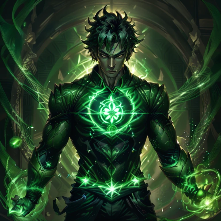 Masterpiece, Best Quality: Goku in a Green Lantern Suit

(Top Quality, 4K)
An iconic image of Goku donning the Green Lantern suit, exuding power and determination.
The suit's vibrant green color stands out against the backdrop of a serene scenery, enhancing the heroic aura of the character.
The Green Lantern symbol shining brightly on Goku's chest, intricately detailed and giving off a gentle, ethereal glow.
The suit's texture is ultra-detailed, each crease and fold uniquely rendered, creating an impressive 3D effect.
Realistic and lifelike, G