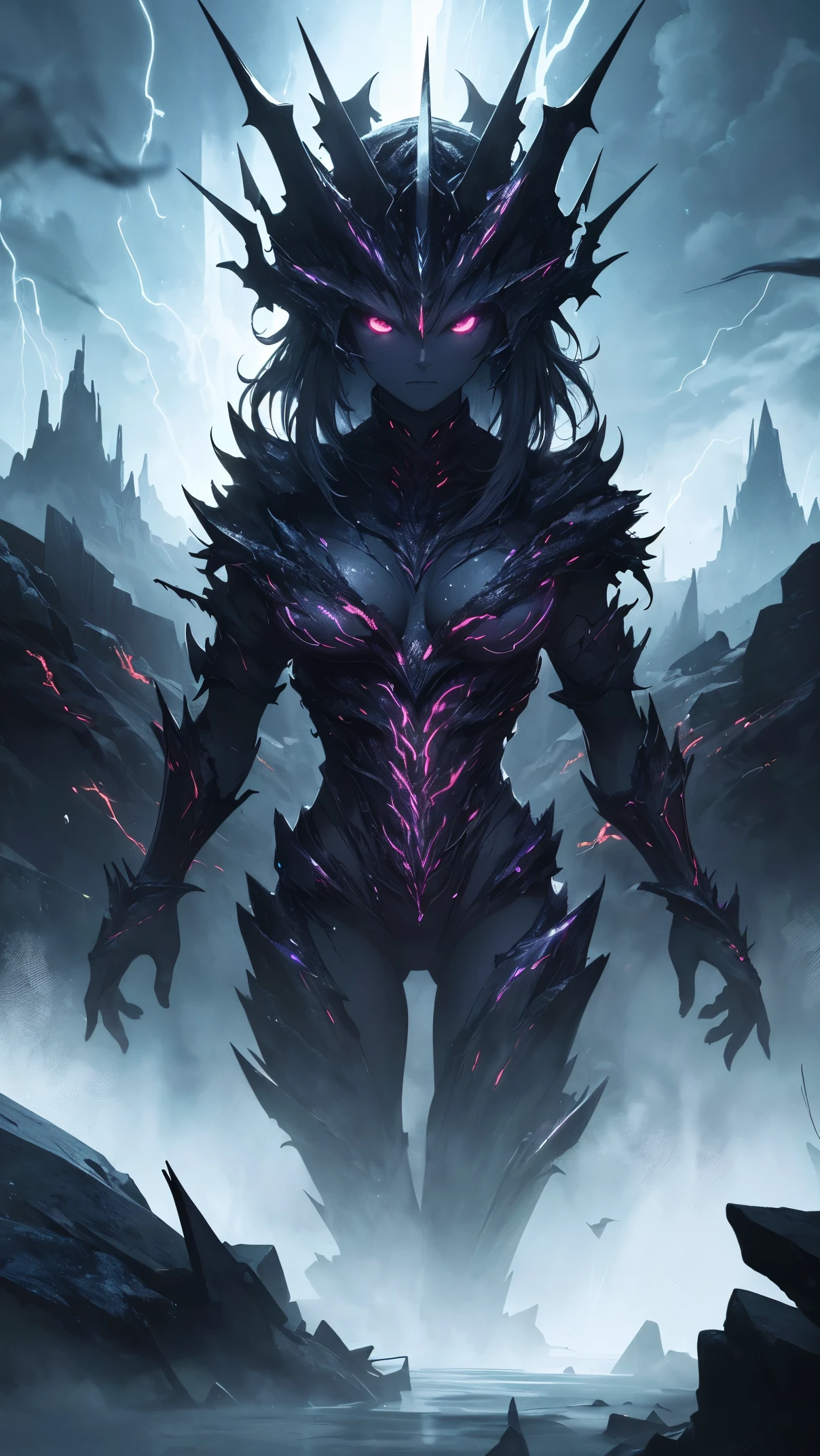 girl, werewolf monster girl, evil look, sexi, claws, demonic armor, facepaint, bodypaint, red glowing eyes, aggressive, combat stance, busty, curvy hips, dark aura, menacing, psychotic, highly detailed, vibrant appearance, creative behavior, imaginative, sensual, spontaneous, highest quality, skin texture, intricate details, (cinematic lighting), RAW photo, 8k, masterpiece,best quality,ultra-detailed,very detailed illustrations,extremely detailed,intricate details,highres,super complex details,extremely detailed 8k cg wallpaper,
