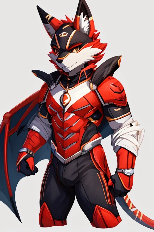 hi-res, good graphics, great anatomy, anatomically correct. Lego Minifigure, lego figure. Anthro dragon fox hybrid