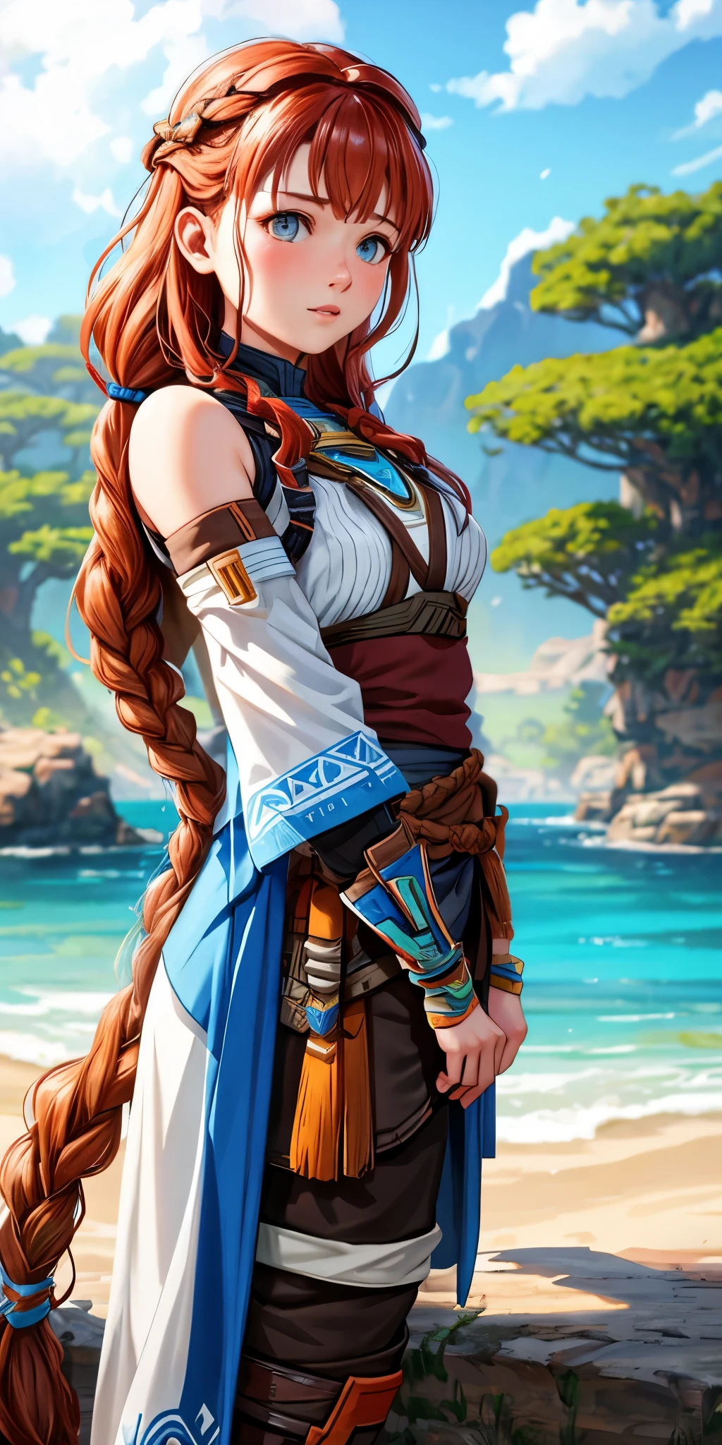 Aloy de Horizon Zero Dawn