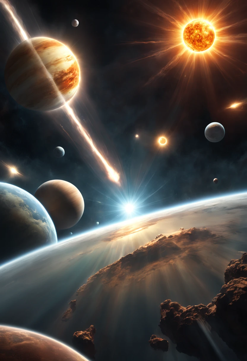 sun,space,solar flares,orbiting planets,shining light,rays of sunlight,glowing celestial body,galactic backdrop,cosmic radiance,stellar phenomena,astronomical beauty,space exploration,interstellar voyage,cosmic wonder,deep space,star-filled sky,natural light source,unfathomable vastness,otherworldly,distant galaxies,celestial spectacle,heavenly brightness,interplanetary journey,cosmic energy,cosmic fusion,luminous sphere,ethereal illumination,majestic presence,eternal fireball,limitless power,celestial dance,fiery plasma,unparalleled brilliance,cosmic cycles,intergalactic harmony,illuminated universe,celestial radiance,heavenly bodies,cosmic rays,interstellar light show,celestial majesty,stunning cosmic display,galactic beacon