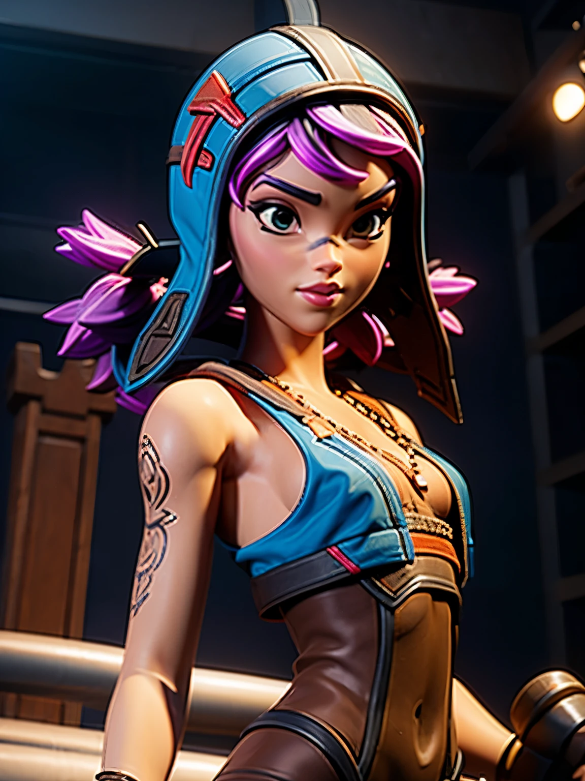 Nsfw, (master part, best quality;1.3), extremamente detalhado ,ultra detalhado, 1girl,sozinho, seios pequenos, ornamento de cabelo, Brincos, Olhando para o Viewer, mini saia, micro bra, olhos roxos, 4k resolution, ultra-realistic, altamente detalhado, corpo inteiro, noite, dynamic lights, lua cheia,