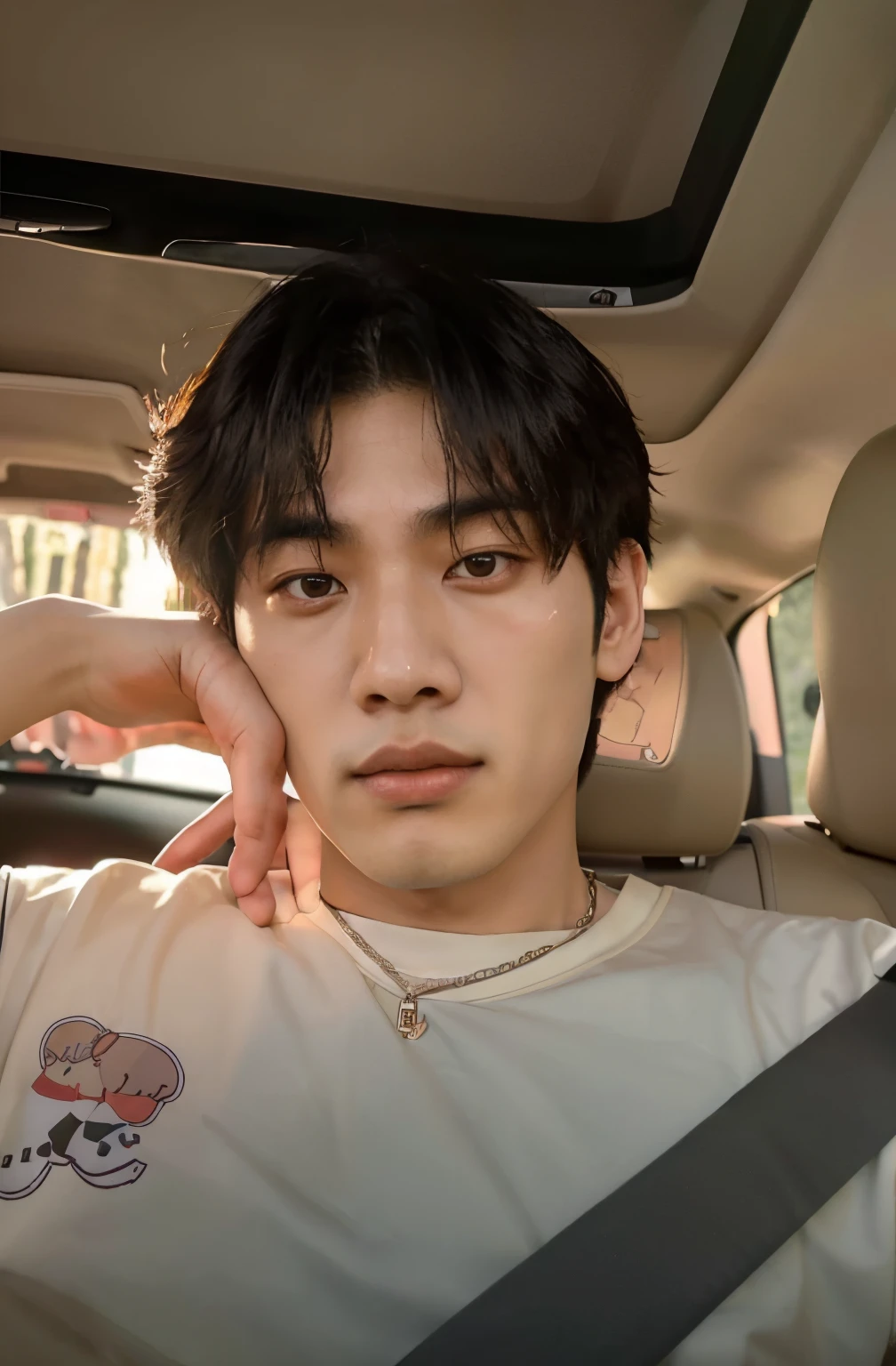 Arafed asian man sitting in a car with hand on head, Kim Doyoung, hyung tae, profile picture with headshot, Jung Jaehyun, cai xukun, Jinyoung Shin, taejune kim, Jungkook, adorable and pale korean face, Steven Jung, Hong junho hyung, Yanjun Chengt, Jimin, taken at the beginning of 2020