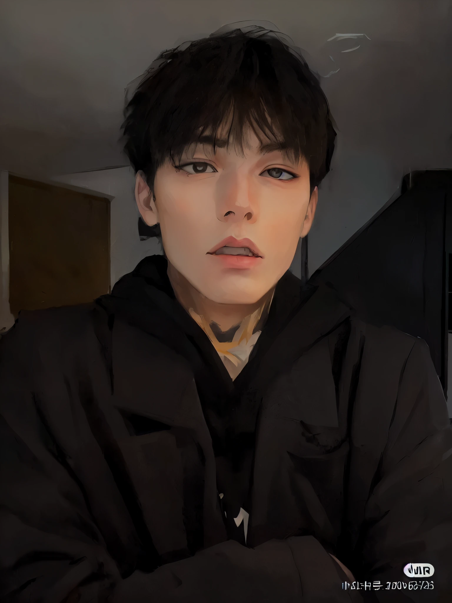 kkkkk, melhor qualidade, Mais detalhes, obra de arte, 1 menino, Kaneki Ken, retrato, FOCO MASCULINO, olhos vermelhos, Sozinho, franja, olha para o espectador, cabelo curto, chuva, Tokyo (CIDADE), cabelo branco, luxuoso, 8k, detalhado, rastreamento de raio, profundidade de campo, cinematic lighting,