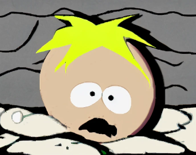 Butters Stotch got mad mad and angry mad eating Poop on HELL to DIED!!!