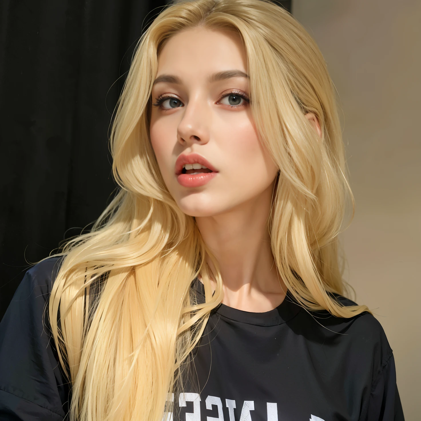 Long haired blonde woman wearing black shirt and looking at camera, Yelena Belova, ava max, anastasia ovchinnikova, julia gorokhova, Taran Dasha, Angelina Stroganova, Alexandra Waliszewska, irina nordsol kuzmina, Magdalena Radziej, marischa becker, Victoria Gavrilenko parada en una pisina