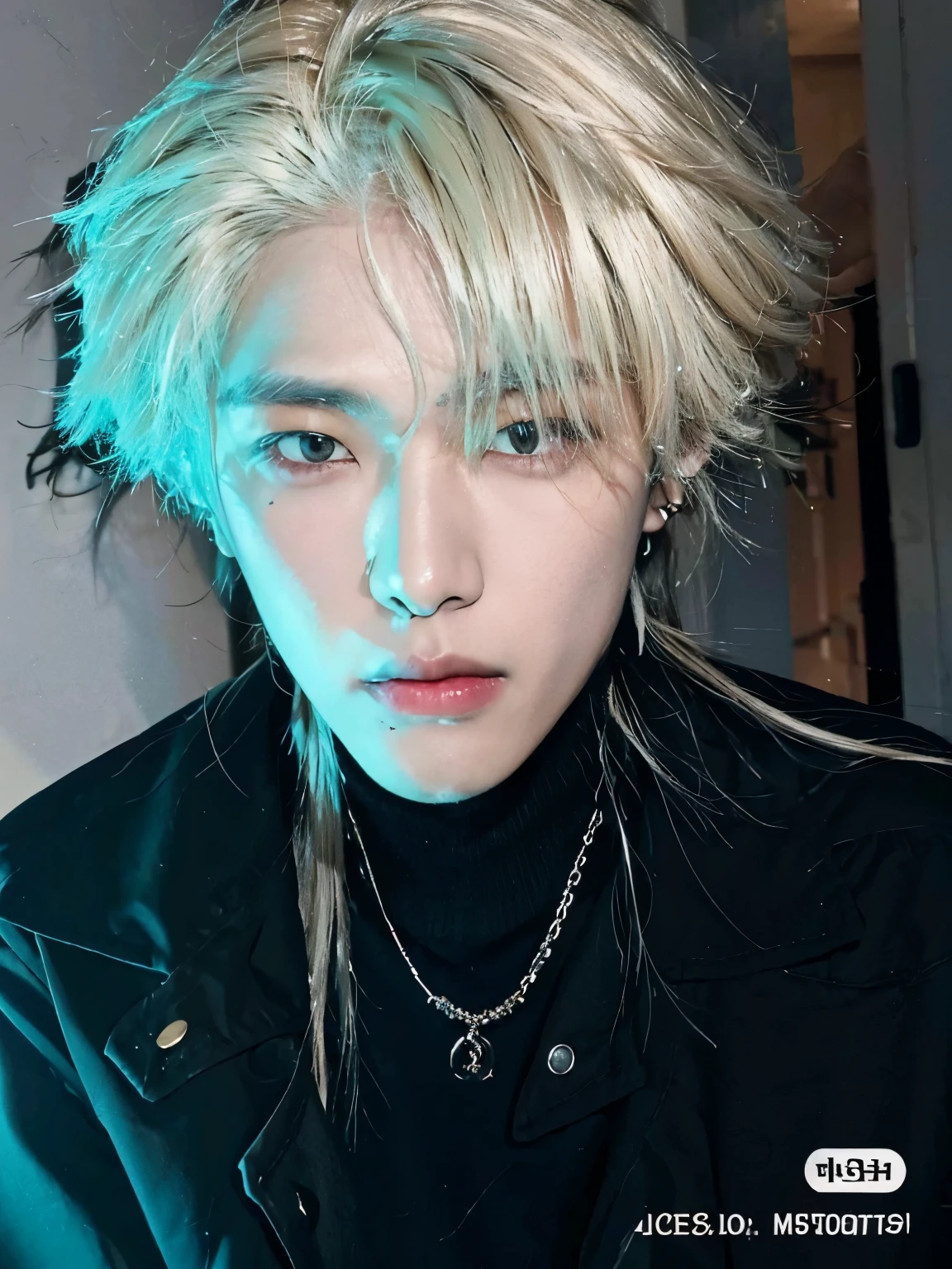 there is a man that is sitting down with a cell phone, Shinji, Marcos Lee, hyung tae, Kim Doyoung, inspirado em jeonseok lee, Hong junho hyung, adorable and pale korean face, taejune kim, lindo chad queixo, inspirado em Kim Myeong-guk, Shin Jeongho, Jimin\the right eyelid is swollenKim taehyung, rosto grande, 30 anos, barba pequena, bravo, chateado, bravo