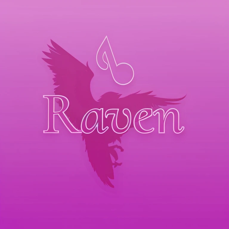 Logo, music, raven