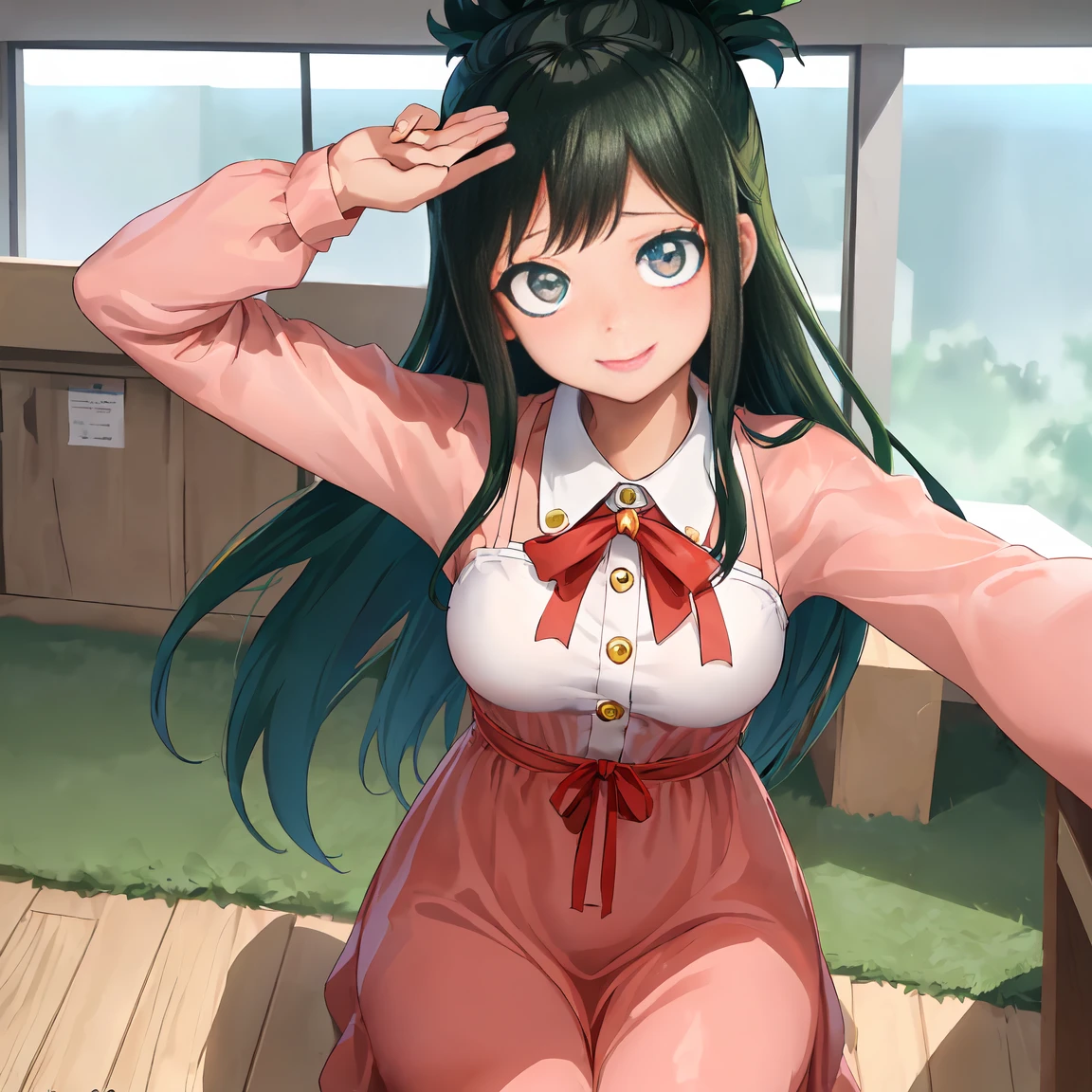 Inko midoriya,my hero academia,Inko midoriya,my hero academia,(vestido estilo natalino),(vestido curto),(ombros mostrando),(vestido vermelho),(vestido sexy),(****** anime),(garota linda), (corpo todo),(Beleza divina),(olhos amarelos),(Alunos de gato),(sorrindo com descanso vermelho),(Eye error correction),(nose correction),(correction of errors in the mouth) ,(Higher image resolution),(melhoria de imagem)(1anime),(1 filial),