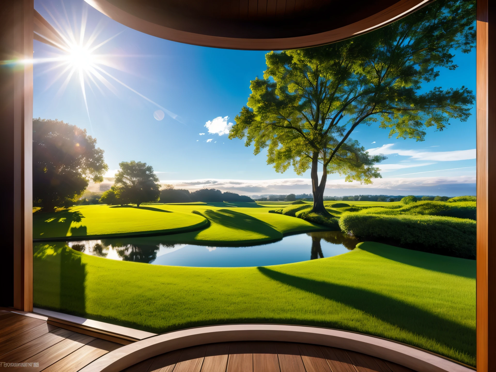 A globe made of green glass rests on a bed of lush green grass, surrounded by vibrant blades that sway gently in the breeze. The sky, painted in shades of cerulean and adorned with fluffy white clouds, serves as the backdrop. The globe, meticulously crafted with intricate details, reflects the world around it, creating a mesmerizing display of magnified reality. It captures the smallest details and nuances of the environment, showcasing the beauty that exists in the tiniest elements of nature.
The glass globe, with its smooth and glossy surface, lends a touch of elegance and sophistication to the scene. Every curve and contour is flawlessly depicted, highlighting the craftsmanship involved in its creation. Its vibrant green color adds a sense of vibrancy and life to the composition.
The grass underneath the globe is alive and teeming with vitality. Each blade is meticulously rendered, with attention given to the varying shades of green, the delicate texture, and the play of light and shadow. The grass provides a soft and inviting base for the globe, filling the entire frame with its lushness.
The sky above offers a breathtaking view, with its vast expanse stretching as far as the eye can see. The blue hues are intensified, giving the sky a sense of depth and serenity. Fluffy clouds, tinged with a touch of white, float across the canvas, adding a dynamic element to the composition.
In terms of image quality, this artwork demands the highest standards. The prompt begins with "(best quality, 4k, 8k, highres, masterpiece:1.2), ultra-detailed, (realistic, photorealistic, photo-realistic:1.37)" to ensure the finest level of detail and realism. Additional tags such as HDR, UHD, studio lighting, ultra-fine painting, sharp focus, physically-based rendering, extreme detail description, professional, vivid colors, and bokeh further enhance the visual quality of the final artwork.
The artistic style of this composition is macro-realism, which focuses on capturing the intricate details and textures of small-scale objects. It showcases the beauty of ordinary objects when seen from up close, giving them a larger-than-life presence.
The color palette emphasizes the vibrant greens of the grass and the deep blues of the sky. The shades are rich and saturated, enhancing the overall visual impact of the artwork.
Lastly, the lighting plays a crucial role in this composition. The scene is illuminated by a soft, natural light that casts a gentle glow on the glass globe and the surrounding elements. The interplay of light and shadow adds depth and dimension to the artwork, creating a visually captivating experience.
Overall, this prompt paints a picture of a green glass globe resting on a bed of grass, surrounded by a serene sky. Its macro-realistic style and attention to detail elevate the artwork, creating a visually stunning piece that celebrates the beauty of the natural world.