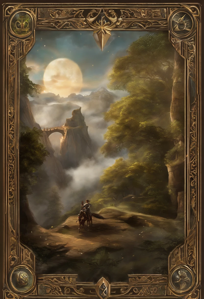 Desenvolva um modelo para um card game de RPG, inspired by the complex and strategic style of Magic: The Gathering. O sistema de jogo deve incorporar elementos de fantasia e aventura, giving players the feeling of an epic journey. Considere os seguintes pontos ao criar o modelo: Fundo do Mundo: Descreva o universo em que o jogo se passa. It could be a fantasy kingdom with different factions, magical races and lands. Explore a mitologia, history and conflicts that shape this world. Tipos de Cartas: Crie categorias de cartas, como criaturas, spells, artefatos e terrenos. Explore subtipos, como elfos, dragons, encantamentos, etc. Cada tipo deve desempenhar um papel significativo no jogo. Sistema de Energia: Desenvolva um sistema de energia ou recursos para os jogadores invocarem criaturas ou lançarem spells. Pode ser baseado em mana, symbols or other form of magical energy. Habilidades Especiais: Introduce unique card abilities, making each creature or spell distinct. Isso pode incluir voar, regeneracao, provocar, entre outras. Make sure these skills align with the theme of the world you create. gameplay mechanics: Establish rules for the player's turn, combate, draw cards and win. Also consider how factions interact and how players can develop strategies to win. Illustrations and Graphic Theme: Think about the game’s visual aesthetic. How the cards will be illustrated? What will be the graphic theme that will unify the design? This aspect should reflect the atmosphere of the world you created. Stories in the Letters: Create short narratives or descriptions on cards that delve into the lore of the world. This will offer players a more immersive experience. Remember, the key is to balance complexity and accessibility, allowing players to immerse themselves in a rich world while enjoying engaging gameplay mechanics."