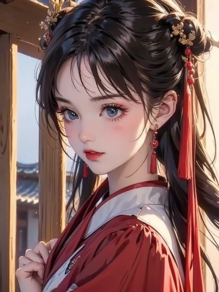 Chinese costume girl