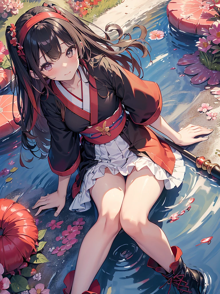photo realistic, (masterpiece,best quality:1.4),(8k,raw photo,photo realistic:1.2), detailed skin, detailed face, ((1girl)),Japanese idol, cute face, little girl, Not Safe for Work, (raw photo, photo realistic: 1.2), ALL Nudi-ty, nudi, (((NO panties))),nipp-les, Open twat, anus, went, (((hair of pubis, Not safe for work))), pubisure, (RED frilled japanese clothes), ((RED frilled hakama short skirt)), frilled, White frilled legwear, ankle boots, frilled choker, amulet, wrist cuffs, sash, frilled reg garter, (((No cloth))), cape, (((Holding a cute magic wand))), heart ring, ((long hair)), light brown hair, braid, brown eyes, straight hair, little girl, 12years old, petite, cute, happy, medium breasts, small nipp-les, (((sitting spread legs))), kanzashi, (hairband), (((transparent fake phallus fuck,Not for safe work))), heart shaped pupils, medium bob,((puss juice, Sweat, Sweatdrop)), (((spread puss,Not Safe for Work))), (((ure-thra))), ((uterus)), ((clitoris)), urinates, anus, yumekawa,yumekawaii,pastel color,(wonderland garden:1.3),rainbow, imagination,(no gravity, floating Castle:1.4),heart background, beam of light, glittering ball of light, (water-color),((Multicolored lights)), (Design sheet:1.3), (multi-angle and detailed view:1.3),