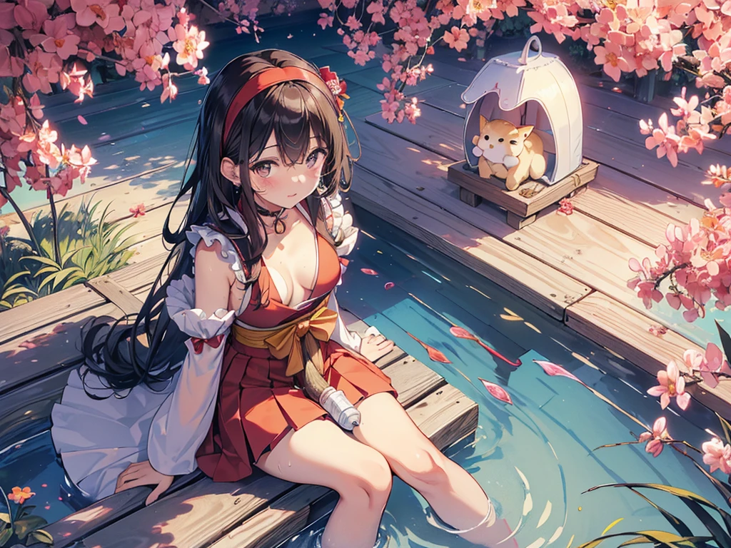 photo realistic, (masterpiece,best quality:1.4),(8k,raw photo,photo realistic:1.2), detailed skin, detailed face, ((1girl)),Japanese idol, cute face, little girl, Not Safe for Work, (raw photo, photo realistic: 1.2), ALL Nudi-ty, nudi, (((NO panties))),nipp-les, Open twat, anus, went, (((hair of pubis, Not safe for work))), pubisure, (RED frilled japanese clothes), ((RED frilled hakama short skirt)), frilled, White frilled legwear, ankle boots, frilled choker, amulet, wrist cuffs, sash, frilled reg garter, (((No cloth))), cape, (((Holding a cute magic wand))), heart ring, ((long hair)), light brown hair, braid, brown eyes, straight hair, little girl, 12years old, petite, cute, happy, medium breasts, small nipp-les, (((sitting spread legs))), kanzashi, (hairband), (((transparent fake phallus fuck,Not for safe work))), heart shaped pupils, medium bob,((puss juice, Sweat, Sweatdrop)), (((spread puss,Not Safe for Work))), (((ure-thra))), ((uterus)), ((clitoris)), urinates, anus, yumekawa,yumekawaii,pastel color,(wonderland garden:1.3),rainbow, imagination,(no gravity, floating Castle:1.4),heart background, beam of light, glittering ball of light, (water-color),((Multicolored lights)), (Design sheet:1.3), (multi-angle and detailed view:1.3),