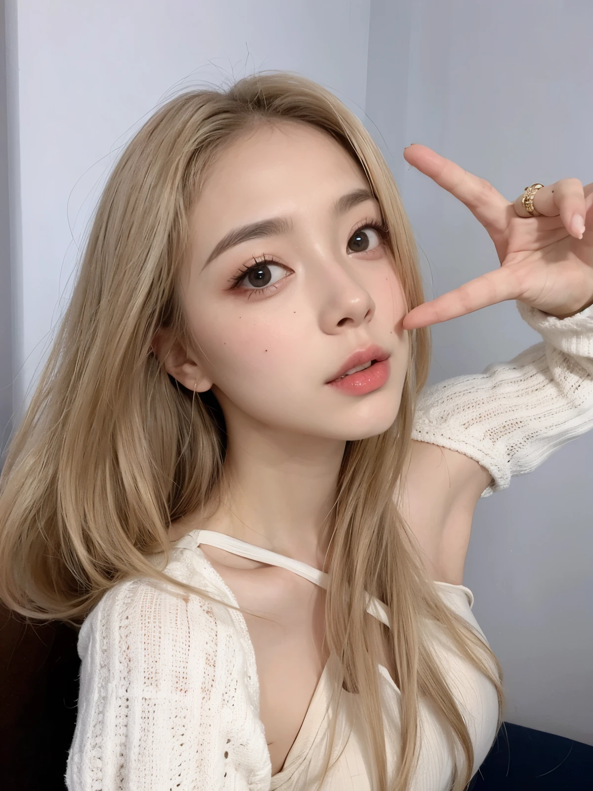 ((Best picture quality, 8K, a masterpiece of:1.3)), 1girl huge large breasts, Beautiful woman with slender abs:1.3, (Casual hairstyle, :1.2), Sexy dress,Ultra-fine face, detailed eye, Double eyelids,ssmile,Take pictures in cute poses,The figure is very bad,tiny small waist,A big-breasted,Close-up,Close-up chest,White-skinned,lindo cenario