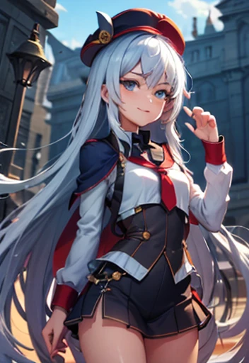 ComradeDestroyer_Hibiki, smirk,, (gorgeous, beautiful, enchanting:1.3)