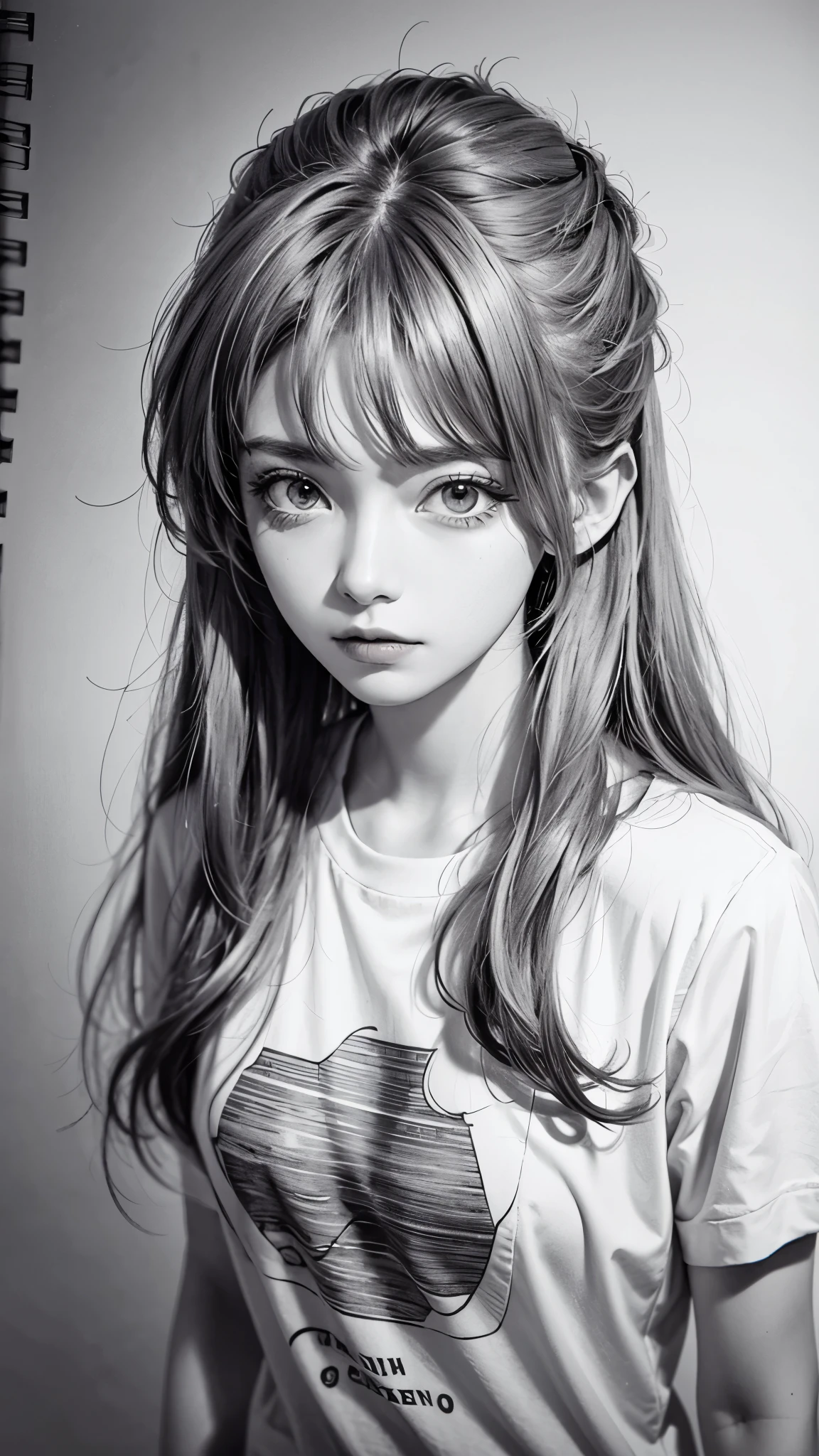 lineart, sketch, t-shirt,