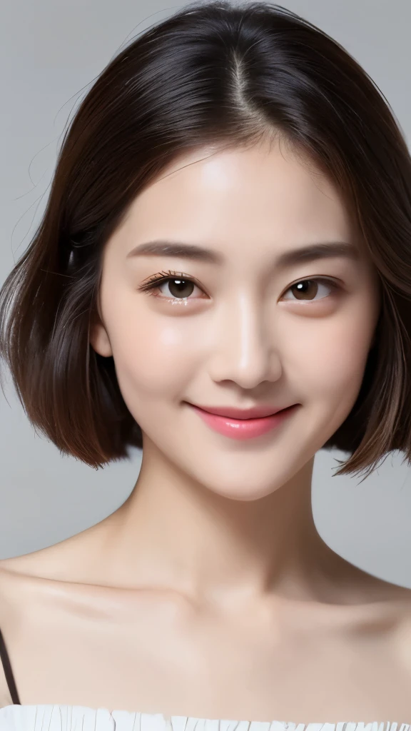 ((Best Quality, 8K, Masterpiece: 1.3)), 1girl, Slim Abs Beauty: 1.3, (Hairstyle Casual, Big Breasts: 1.2), Dress: 1.1, Super Fine Face, Delicate Eyes, Double Eyelids, Smile, Home