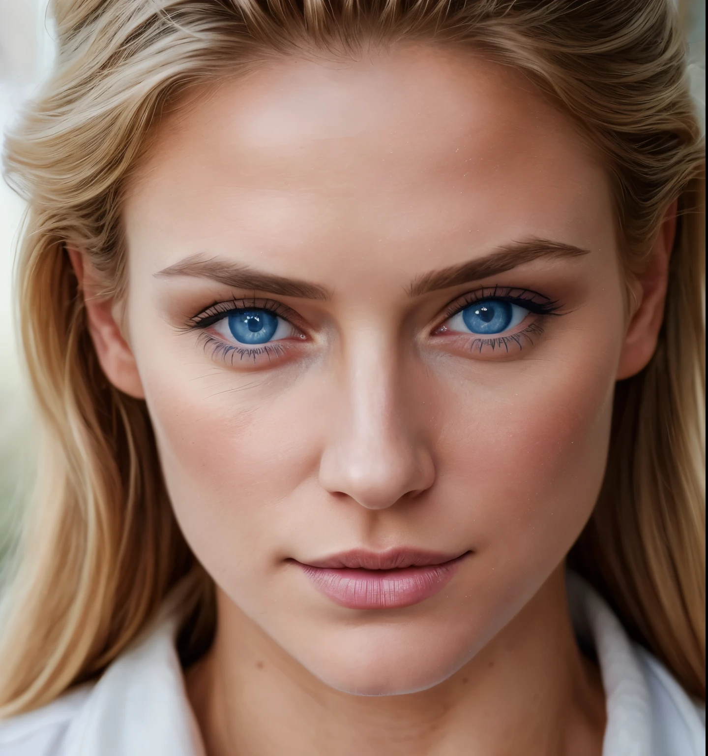 ange, armure d'or (chef-d'artwork, best quality, high resolution:1.4), 1fille, ange, texture des pores de la peau, cheveux blonds, HD , la photographie, Film, cinematic, tout le corps, Realistic, (8K, Photo brute, best quality, chef-d'artwork:1.2), (Realistic, photo-Realistic:1.33), best quality, Blue detailed eyes, mignon,natural lighting, profondeur de champ, grain de film, wrinkled skin, pointu, detailed and Realistic portrait of a woman ,(taches de rousseur:0.5)