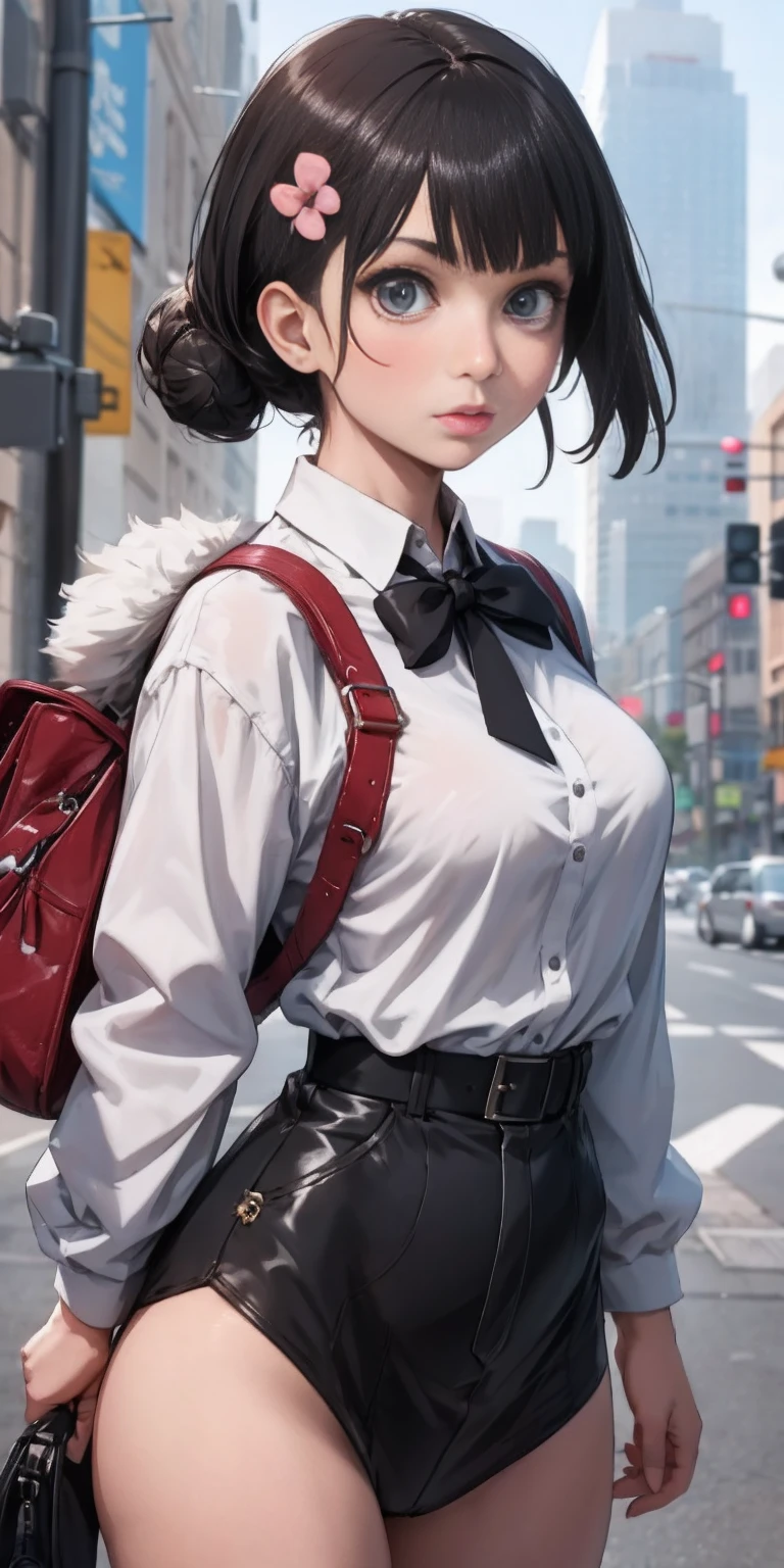 The girl who looks like marshmallow