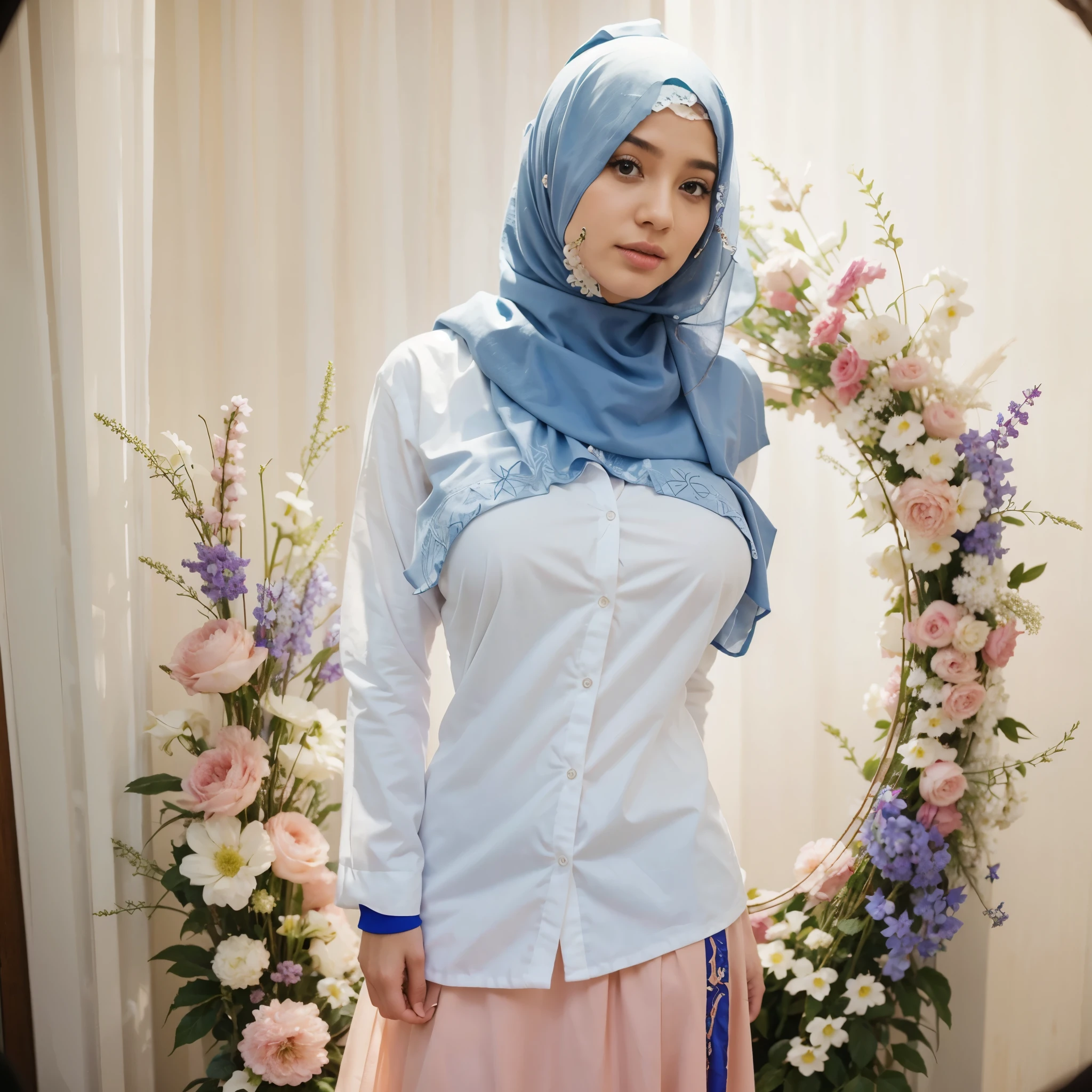  hijab big breasts