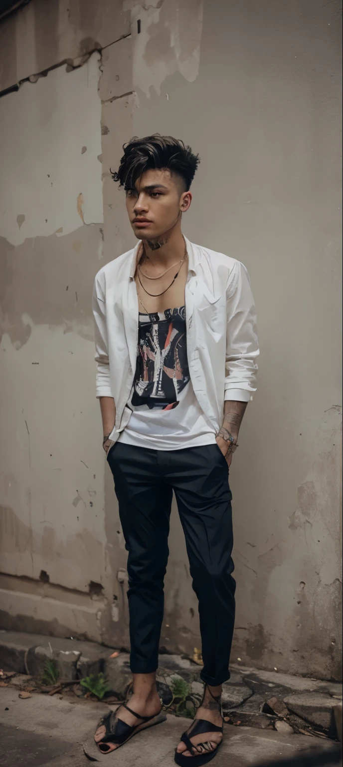 Change background cyberpunk handsome boy realistic face . 8k ultra realistic