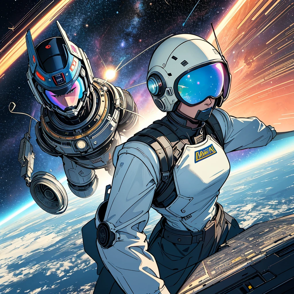 32k,highest quality,(Perfect One Woman),60's,70's,80's,old movie posters,universe,retro,vintage,bauhaus,abstract,Space Thriller Movie Poster,Futuristic,shape,OK,propaganda,war,universe飛OK士,cosmos,galaxy,satellite,satellite,mechanical,Geometric pattern,流線shape,meteor,meteorite,nostalgia,metropolis,vaporwave,mechanical,