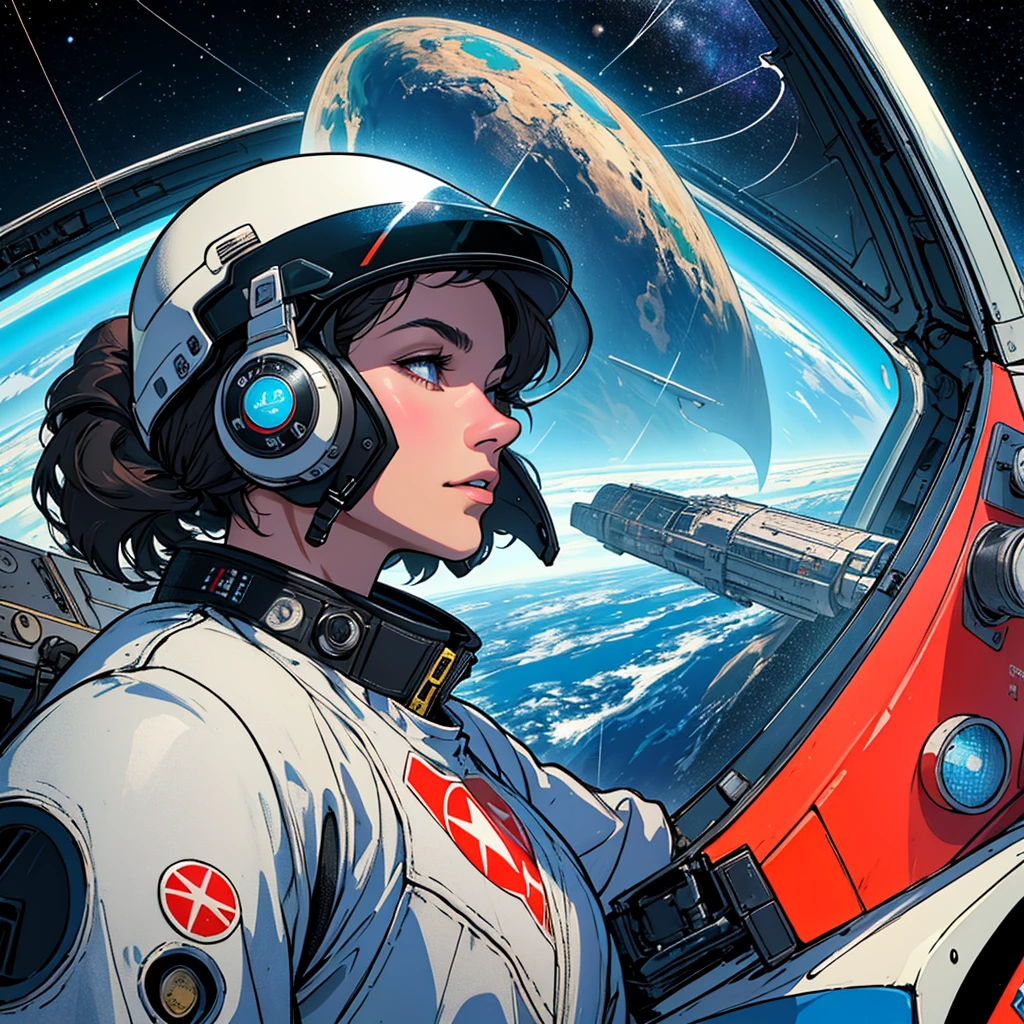 32k,highest quality,(Perfect One Woman),60's,70's,80's,old movie posters,universe,retro,vintage,bauhaus,abstract,Space Thriller Movie Poster,Futuristic,shape,OK,propaganda,war,universe飛OK士,cosmos,galaxy,satellite,satellite,mechanical,Geometric pattern,流線shape,meteor,meteorite,nostalgia,metropolis,vaporwave,mechanical,