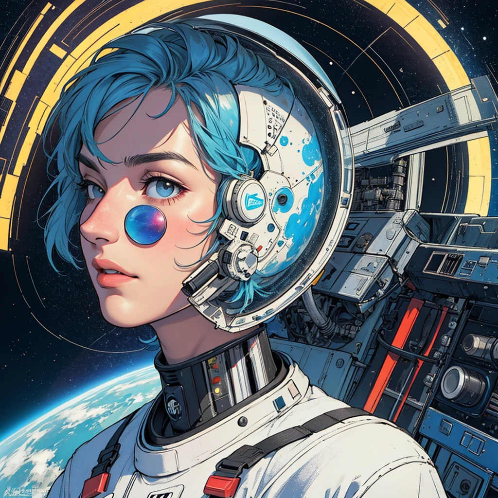 32k,highest quality,(Perfect One Woman),60's,70's,80's,old movie posters,universe,retro,vintage,bauhaus,abstract,Space Thriller Movie Poster,Futuristic,shape,OK,propaganda,war,universe飛OK士,cosmos,galaxy,satellite,satellite,mechanical,Geometric pattern,流線shape,meteor,meteorite,nostalgia,metropolis,vaporwave,mechanical,