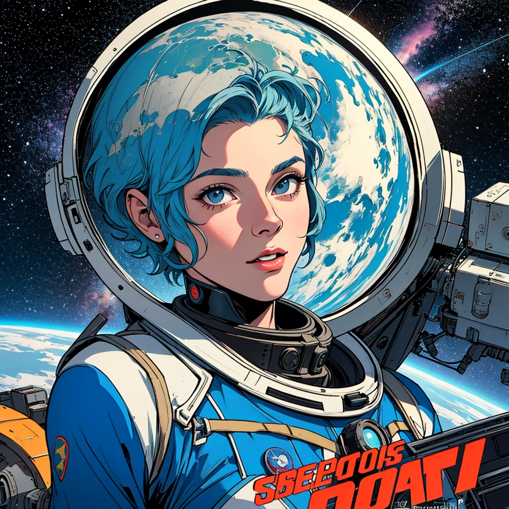 32k,highest quality,(Perfect One Woman),60's,70's,80&#39;s,old movie posters,universe,retro,vintage,bauhaus,abstract,Space Thriller Movie Poster,Futuristic,shape,OK,propaganda,war,universe飛OK士,cosmos,galaxy,satellite,satellite,mechanical,Geometric pattern,流線shape,meteor,meteorite,nostalgia,metropolis,vaporwave,mechanical,planet,