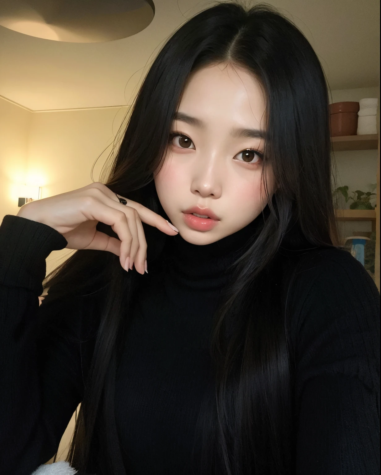 mulher araffed com longos cabelos pretos posando para uma foto, coreana, Mulher sul-coreana bonita, linda mulher coreana jovem, cruel korean goth girl, Mulher coreana, jennie blackpink, Ulzzang, mulher coreana jovem bonita, wan adorable korean face, young adorable korean face, Heonhwa Choe, Asian girl, Jaeyeon Nam, Beautiful Asian girl