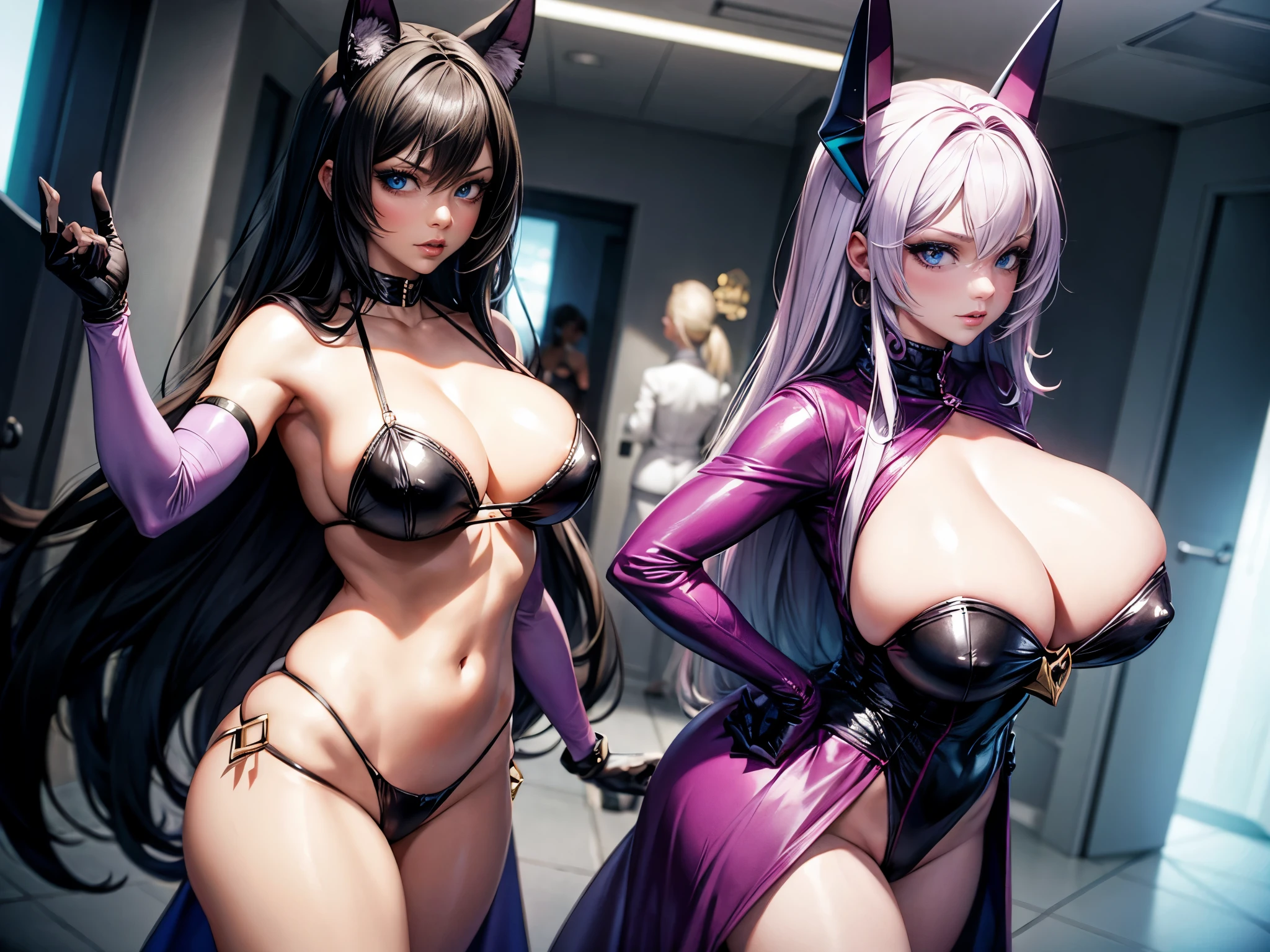 Supervillainess hypnotic bimbo